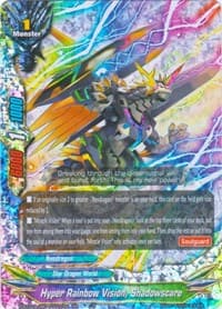 Hyper Rainbow Vision, Shadowscare - Blazing Overclash - Future Card BuddyFight card
