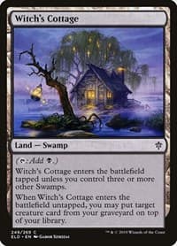 Witch's Cottage - Throne of Eldraine - Magic: The Gathering card