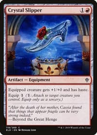 Crystal Slipper - Throne of Eldraine - Magic: The Gathering card