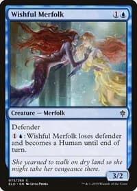 Wishful Merfolk - Throne of Eldraine - Magic: The Gathering card