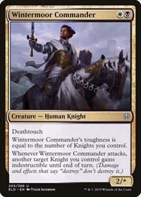 Wintermoor Commander - Throne of Eldraine - Magic: The Gathering card