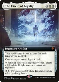 The Circle of Loyalty (Extended Art) - Throne of Eldraine - Magic: The Gathering card