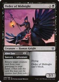 Order of Midnight - Throne of Eldraine - Magic: The Gathering card