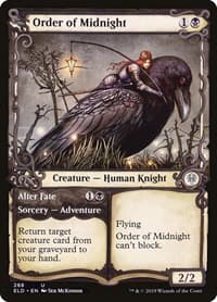 Order of Midnight (Showcase) - Throne of Eldraine - Magic: The Gathering card