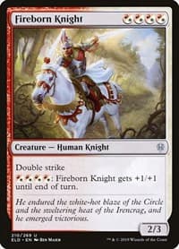 Fireborn Knight - Throne of Eldraine - Magic: The Gathering card