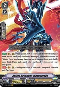 Nullity Revenger, Masquerade - V-BT06: Phantasmal Steed Restoration - Cardfight Vanguard card
