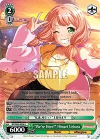 "We're Here!" Himari Uehara - BanG Dream! Girls Band Party! Vol.2 - Weiss Schwarz card