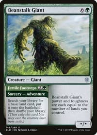 Beanstalk Giant - Throne of Eldraine - Magic: The Gathering card