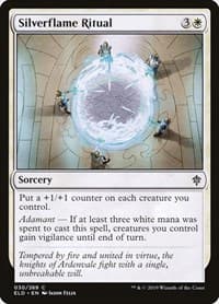 Silverflame Ritual - Throne of Eldraine - Magic: The Gathering card