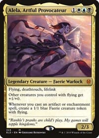 Alela, Artful Provocateur - Throne of Eldraine - Magic: The Gathering card
