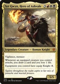Syr Gwyn, Hero of Ashvale - Throne of Eldraine - Magic: The Gathering card