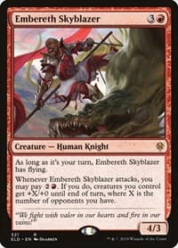 Embereth Skyblazer - Throne of Eldraine - Magic: The Gathering card
