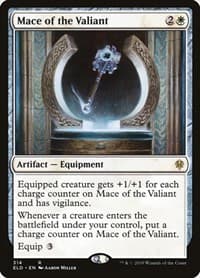 Mace of the Valiant - Throne of Eldraine - Magic: The Gathering card