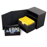 Deck Vault LX - 100 - Black - BCW Deck Boxes - Deck Boxes card