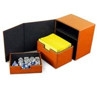 Deck Vault LX - 100 - Orange - BCW Deck Boxes - Deck Boxes card