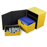 Deck Vault LX - 100 - Yellow - BCW Deck Boxes - Deck Boxes card