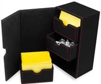 Deck Vault LX - 200 - Black - BCW Deck Boxes - Deck Boxes card