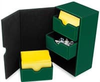 Deck Vault LX - 200 - Green - BCW Deck Boxes - Deck Boxes card