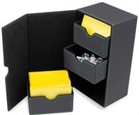 Deck Vault LX - 200 - Gray - BCW Deck Boxes - Deck Boxes card