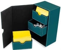 Deck Vault LX - 200 - Teal - BCW Deck Boxes - Deck Boxes card