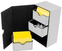 Deck Vault LX - 200 - White - BCW Deck Boxes - Deck Boxes card