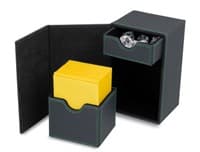 Deck Vault LX - 80 - Gray - BCW Deck Boxes - Deck Boxes card