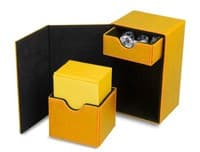 Deck Vault LX - 80 - Yellow - BCW Deck Boxes - Deck Boxes card