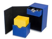 Deck Vault LX - 80 - Blue - BCW Deck Boxes - Deck Boxes card