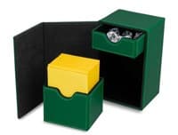 Deck Vault LX - 80 - Green - BCW Deck Boxes - Deck Boxes card