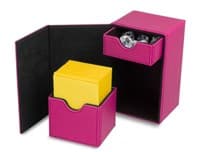 Deck Vault LX - 80 - Pink - BCW Deck Boxes - Deck Boxes card