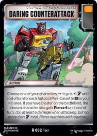 Daring Counterattack - Blaster VS Soundwave Box Set - Transformers TCG card