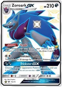 Zoroark GX - 77a/73 - Alternate Art Promos - Pokemon card