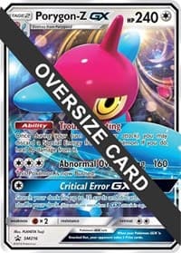 Porygon-Z GX - SM216 (SM Black Star Promo) - Jumbo Cards - Pokemon card
