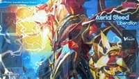 Cardfight!! Vanguard Sneak Preview Playmat: Aerial Steed Liberation - Eradicator, Gauntlet Buster Dragon - Bushiroad Playmats - Playmats card
