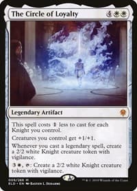 The Circle of Loyalty - Throne of Eldraine - Magic: The Gathering card