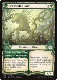 Beanstalk Giant (Showcase) - Throne of Eldraine - Magic: The Gathering card
