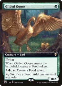 Gilded Goose (Extended Art) - Throne of Eldraine - Magic: The Gathering card