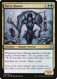Savvy Hunter - Throne of Eldraine - Magic: The Gathering card