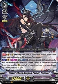 Silver Thorn Dragon Tamer, Luquier - V-BT06: Phantasmal Steed Restoration - Cardfight Vanguard card