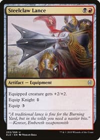 Steelclaw Lance - Throne of Eldraine - Magic: The Gathering card