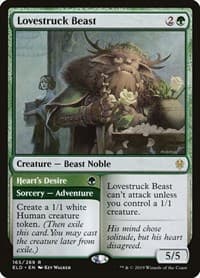 Lovestruck Beast - Throne of Eldraine - Magic: The Gathering card