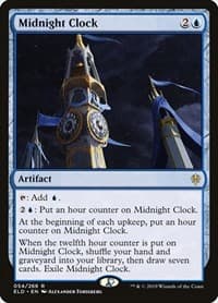 Midnight Clock - Throne of Eldraine - Magic: The Gathering card