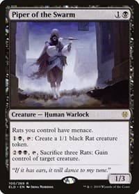 Piper of the Swarm - Throne of Eldraine - Magic: The Gathering card