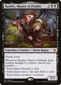 Rankle, Master of Pranks - Throne of Eldraine - Magic: The Gathering card