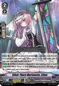 Silver Thorn Marionette, Lilian - V-BT06: Phantasmal Steed Restoration - Cardfight Vanguard card