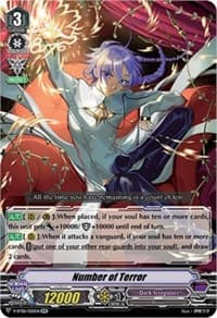 Number of Terror - V-BT06: Phantasmal Steed Restoration - Cardfight Vanguard card