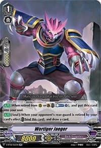 Wertiger Jaeger - V-BT06: Phantasmal Steed Restoration - Cardfight Vanguard card