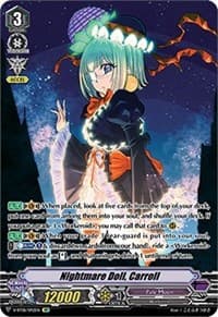 Nightmare Doll, Carroll (SP) - V-BT06: Phantasmal Steed Restoration - Cardfight Vanguard card