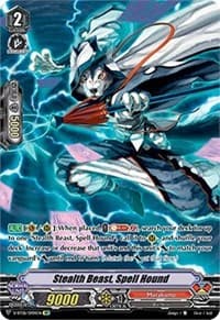 Stealth Beast, Spell Hound (SP) - V-BT06: Phantasmal Steed Restoration - Cardfight Vanguard card