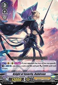 Knight of Severity, Dubdrenn - V-BT06: Phantasmal Steed Restoration - Cardfight Vanguard card